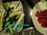 Fajitas de verduras al curry - Recetas fáciles y caseras