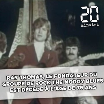 Ray Thomas, fondateur et chanteur du groupe de rock The Moody Blues, est décédé