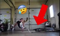 Il se casse la jambe en jonglant au Foot dans son garage..