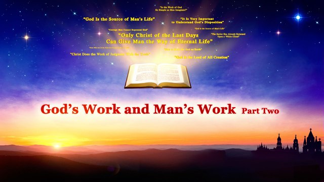 The Words of the Holy Spirit | Almighty God's Words God's Work and Man's Work (Part Two) | The Church of Almighty God