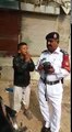 Kid Crying On Issue a Traffic Violation Fine Challan in Karachi Pakistan Funny Video