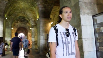 A random market at Croatia - Hestia Fire Dance