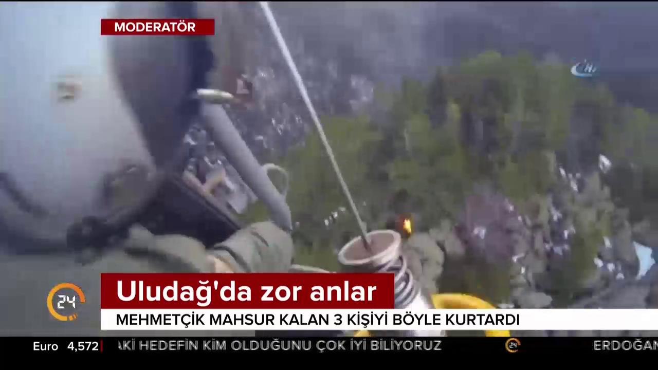 Uludağ'da zor anlar