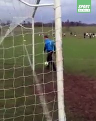 We all know a goalkeeper like this