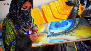 Faris Rafiq, A Student of Painting Art in Abdul Wali Khan University Mardan Interview