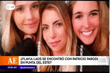 ¿Flavia Laos se encontro con Patricio Parodi en Punta del Este