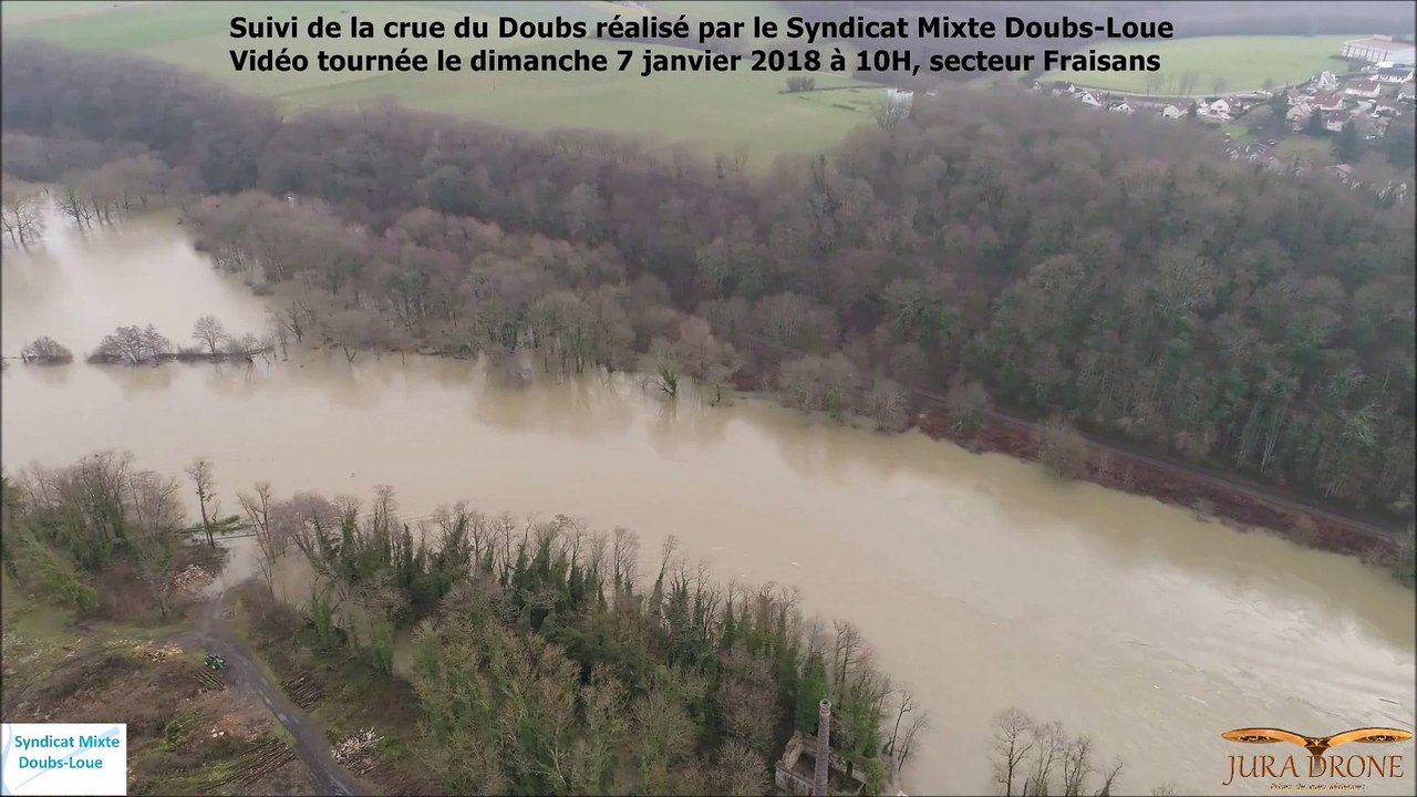 Crue du Doubs, janvier 2018