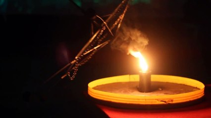 Fire umbrella - Hestia Fire Dance