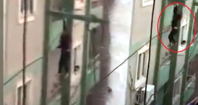 Kocasının Kuzeni, Genç Kadını 7'nci Kattan Attı, Cinayet Kamerayla Anbean Kaydedildi