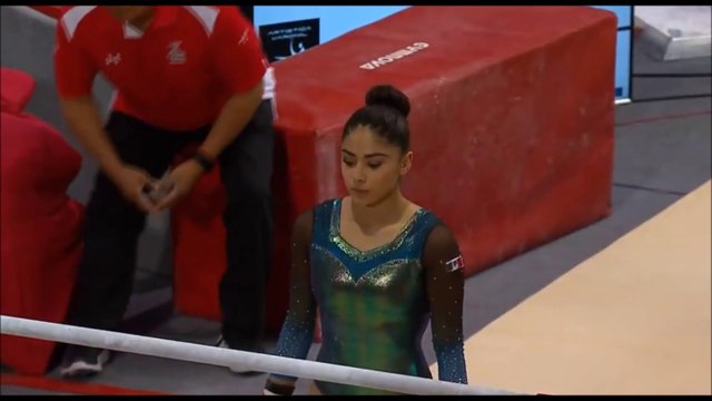 Victoria Mata - UB AA - Gymnastics 2017 Mexico Open