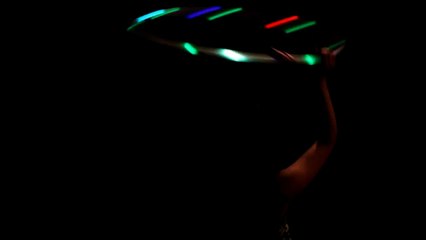 Halo hoop on LED - Hestia Fire Dance