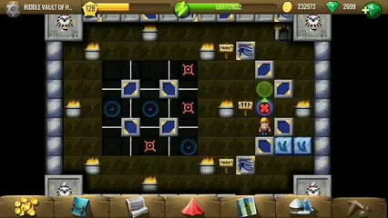 Riddle vault of horus - Puzzle #1: Tic tac toe - Diggy's Adventure