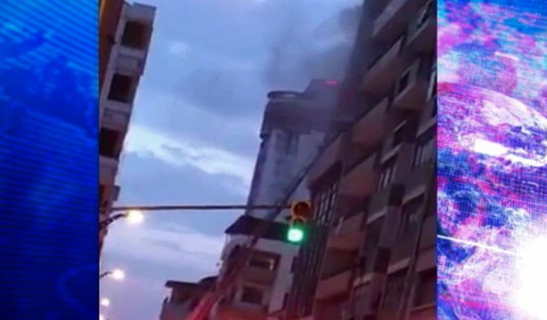 Se registró un incendio en el centro de Guayaquil