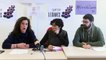 Rueda de prensa de tres concejalas no adscritas del Ayuntamiento de Leganes del 8 de enero de 2018