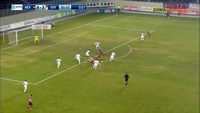 16η ΑΕΛ-Ολυμπιακός 0-3 2017-18 Η διπλή απόκρουση του Προτό- Novasports