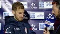 16η ΑΕΛ-Ολυμπιακός 0-3 2017-18 Νίκος Γκόλιας δηλώσεις (Novasports)