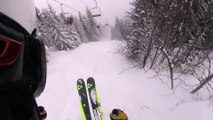 Adrénaline - Ski : Quand Adrien Coirier croise la route de chevreuils dans la poudreuse des Arcs