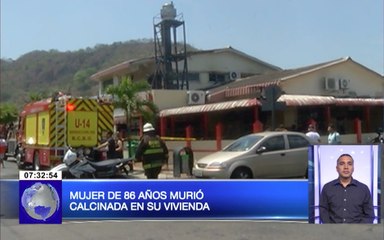 Mujer de 86 años murió calcinada en su vivienda