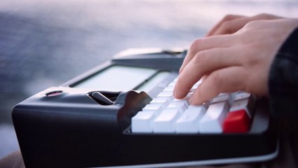 Así es el FreeWrtire, el teclado retrofuturista