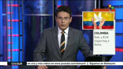 Reanudan ELN y gobierno colombiano mesa de paz de Quito