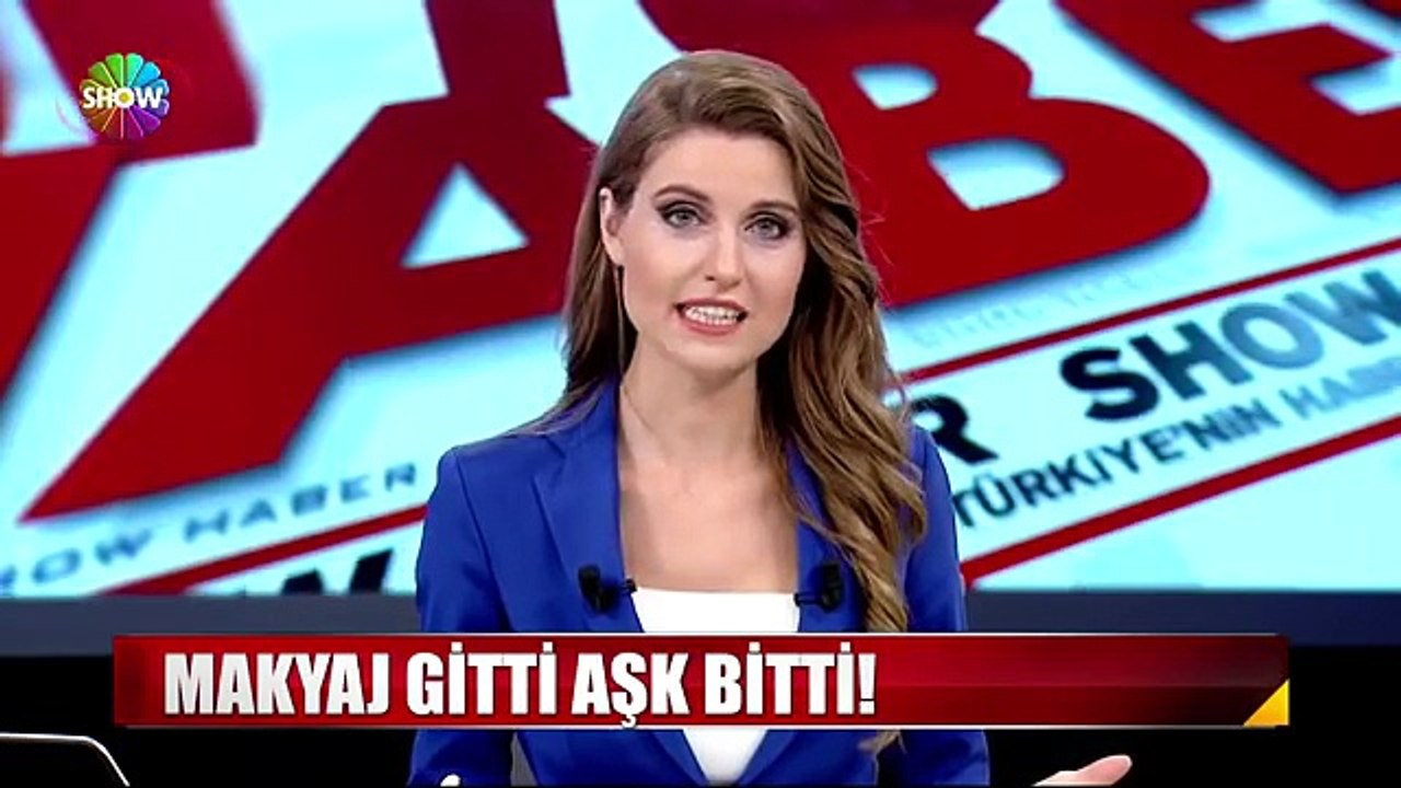 Makyaj gitti aşk bitti!