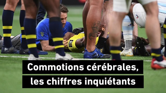Rugby - Top 14 : Commotion cérébrales, les chiffres inquiétants
