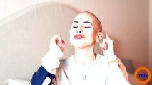 La youtubeuse beauté Gaëlle Garcia Diaz a décidé de se raser la tête en soutien à sa belle-soeur atteinte d'un cancer