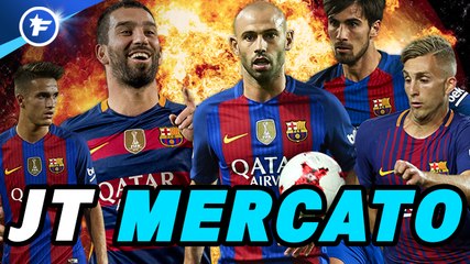 Tải video: Journal du Mercato : dégraissage express pour le Barça, Arsenal dans le dur