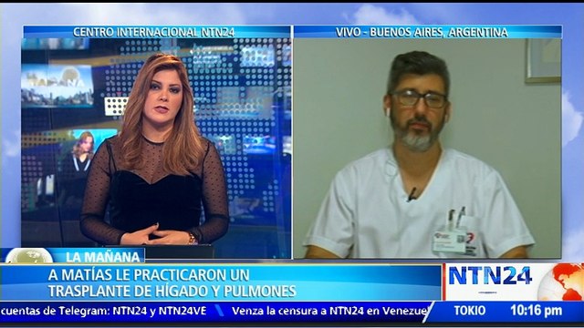 Médicos argentinos realizan el primer trasplante bipulmonar y hepático en América Latina