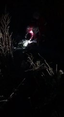 Pamje nga aksidenti në magjistralen Gjilan-Prishtinë