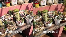 Honor V10 vs OnePlus 5T Camera Comparison with Samples