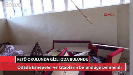 FETÖ’nün okulunda bulundu