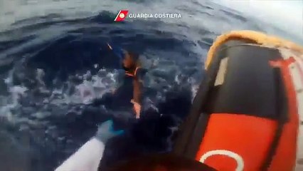 Italian Coast Guard In Action