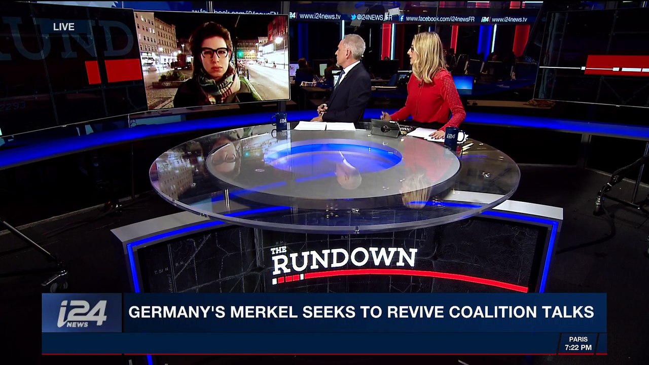 THE RUNDOWN | Germany' s Merkel seeks to revive coalition talks | Monday, January 8th 2018