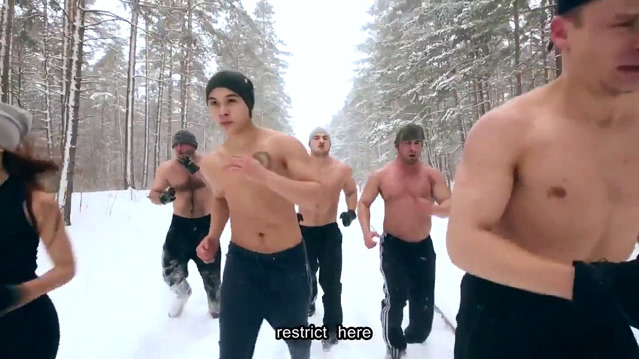 Icy Fitness Program In Russia
