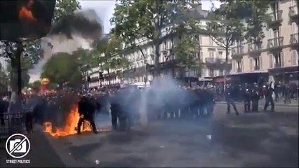 Paris: Left-wing Riots