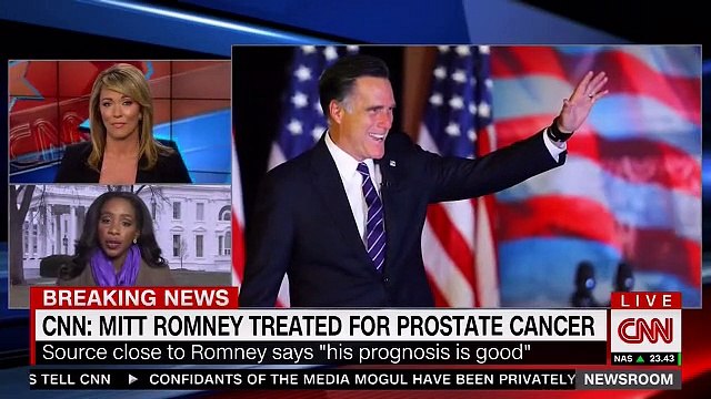 Mitt Romney Treated For Prostate Cancer
