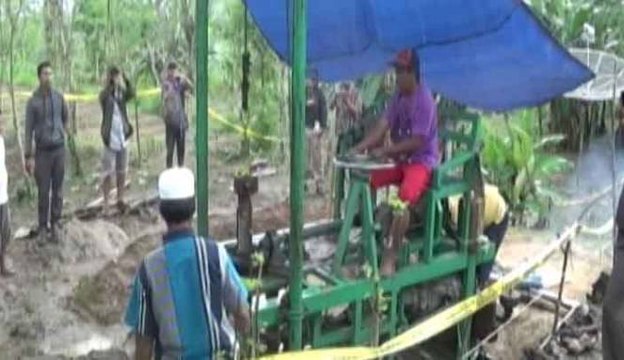Geger, Warga Sumenep Temukan Semburan Gas