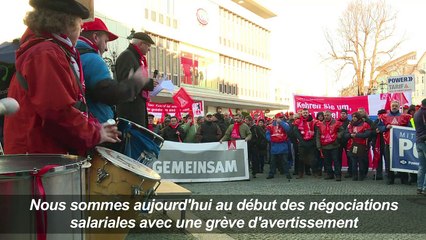 Allemagne: bras de fer social sur la semaine de 28 heures
