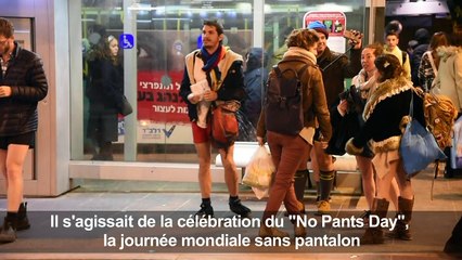 Le "No Pants Day" célébré à Jérusalem, Londres et Varsovie