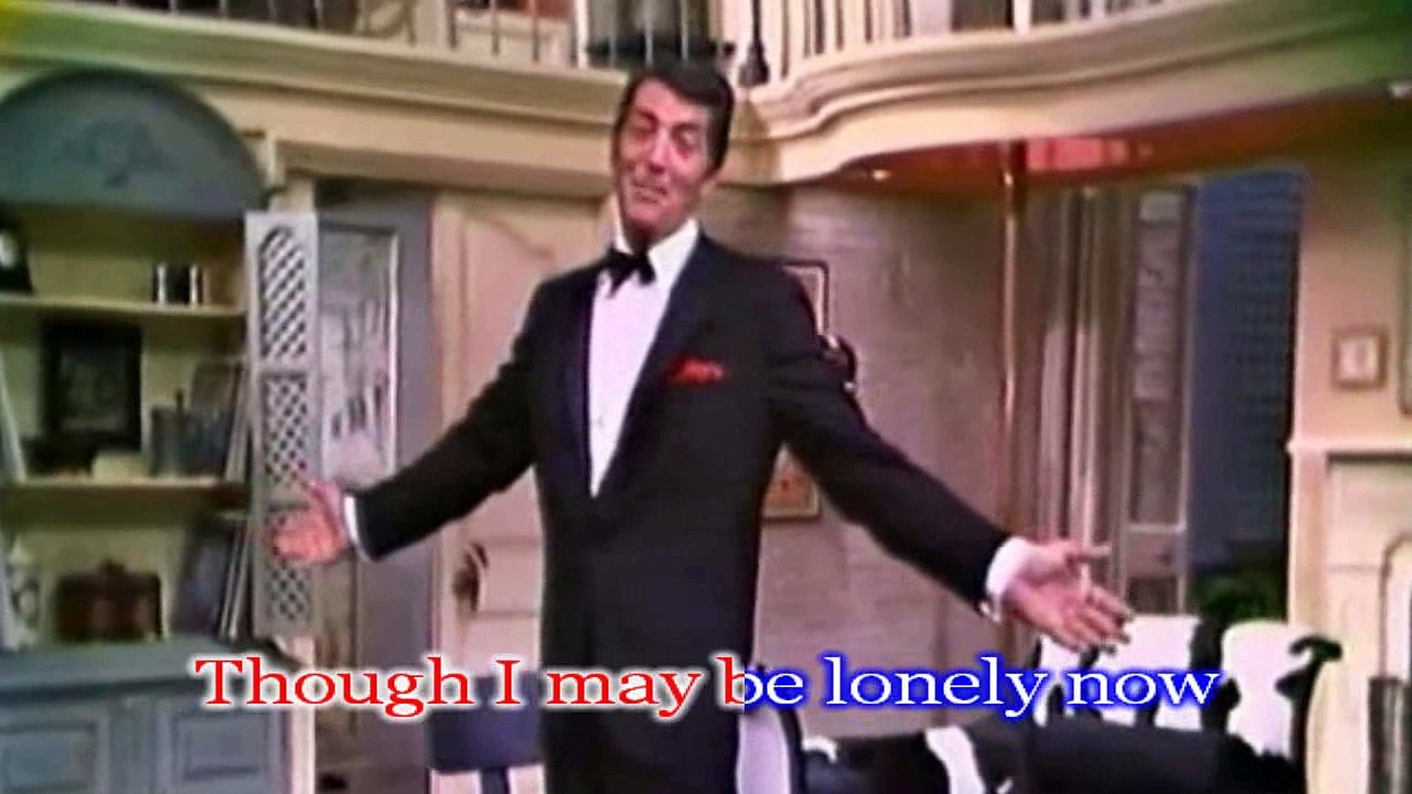 Dean Martin - Somewhere there's a someone - Karaoke Joli_Papa