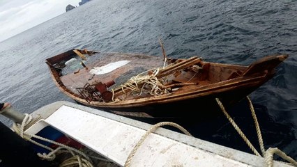 울릉도 해상에 북한 목선...시신 4구 발견 / YTN