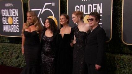 골든글로브 '검은 물결'...'미투 캠페인' 계속 / YTN