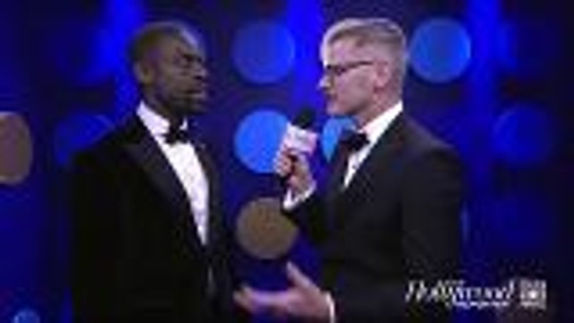 Sterling K. Brown Talks Being in 'Black Panther' | Golden Globes 2018