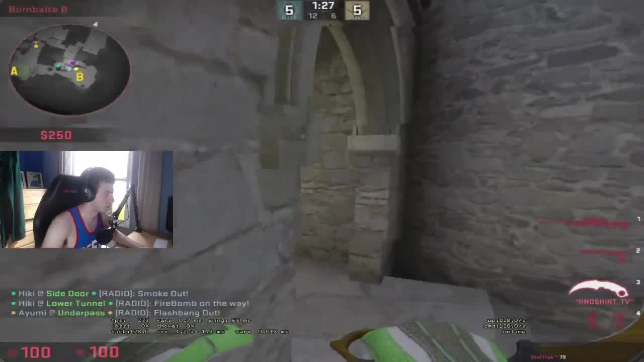 This was a successful boost for Tarik "tarik" Celik