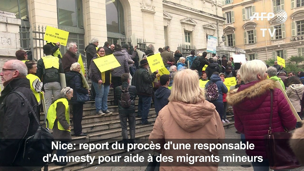 Aide aux migrants: report du procès d'une responsable d'Amnesty