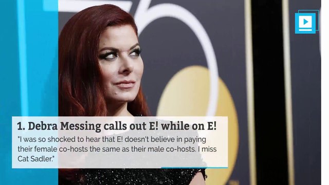 The Most Awkward Moments From the 2018 Golden Globes *NO USE AFTER 0400 GMT ON WEDNESDAY, JANUARY 10, 2018