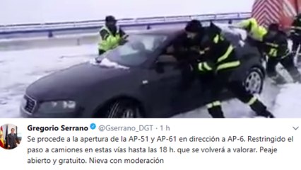 Fomento abrirá expediente a la concesionaria de AP-6