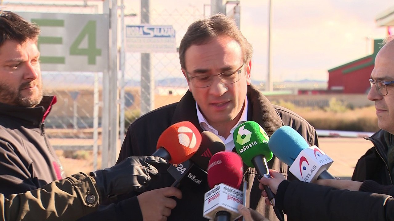Rull y Turull visitan a los encarcelados por el procés