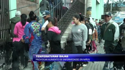 Temperaturas bajas provocan aumento de enfermedades